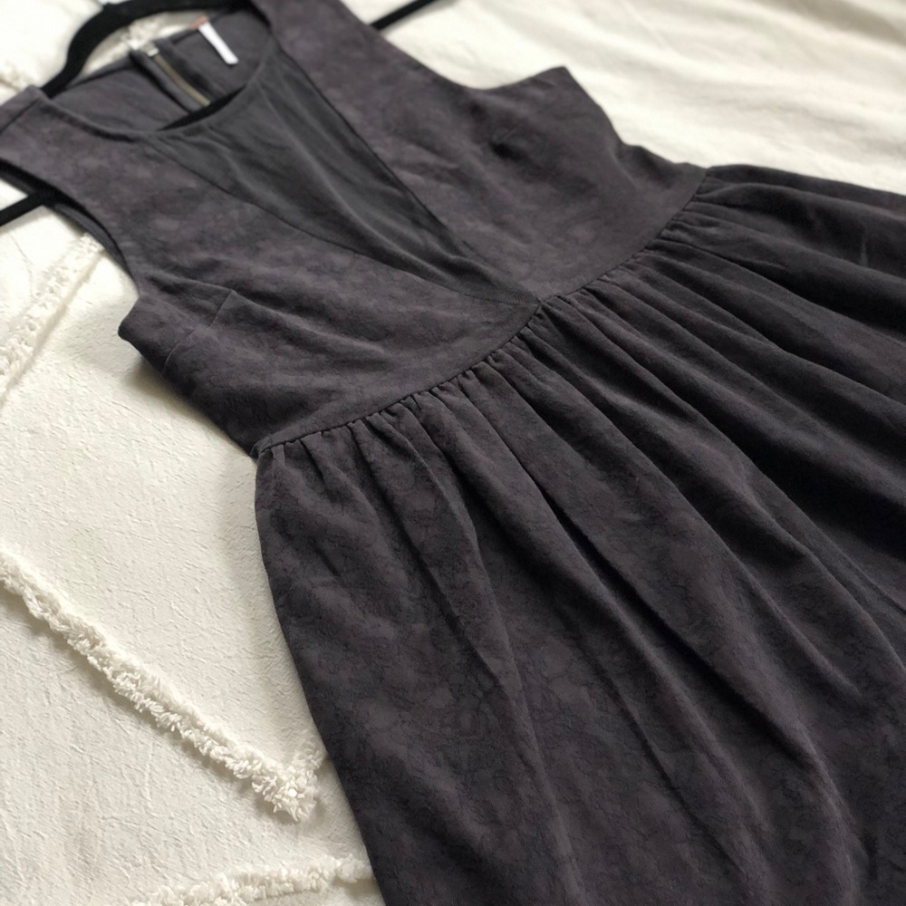 Free People Purple/Navy Dress Mesh size s